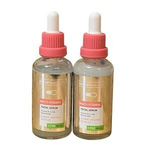 Global Beauty Care Brightening Serum Multi-Vitamin B, C, E, Niacinamide 2pk